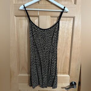 Motel Rocks mini cheetah dress